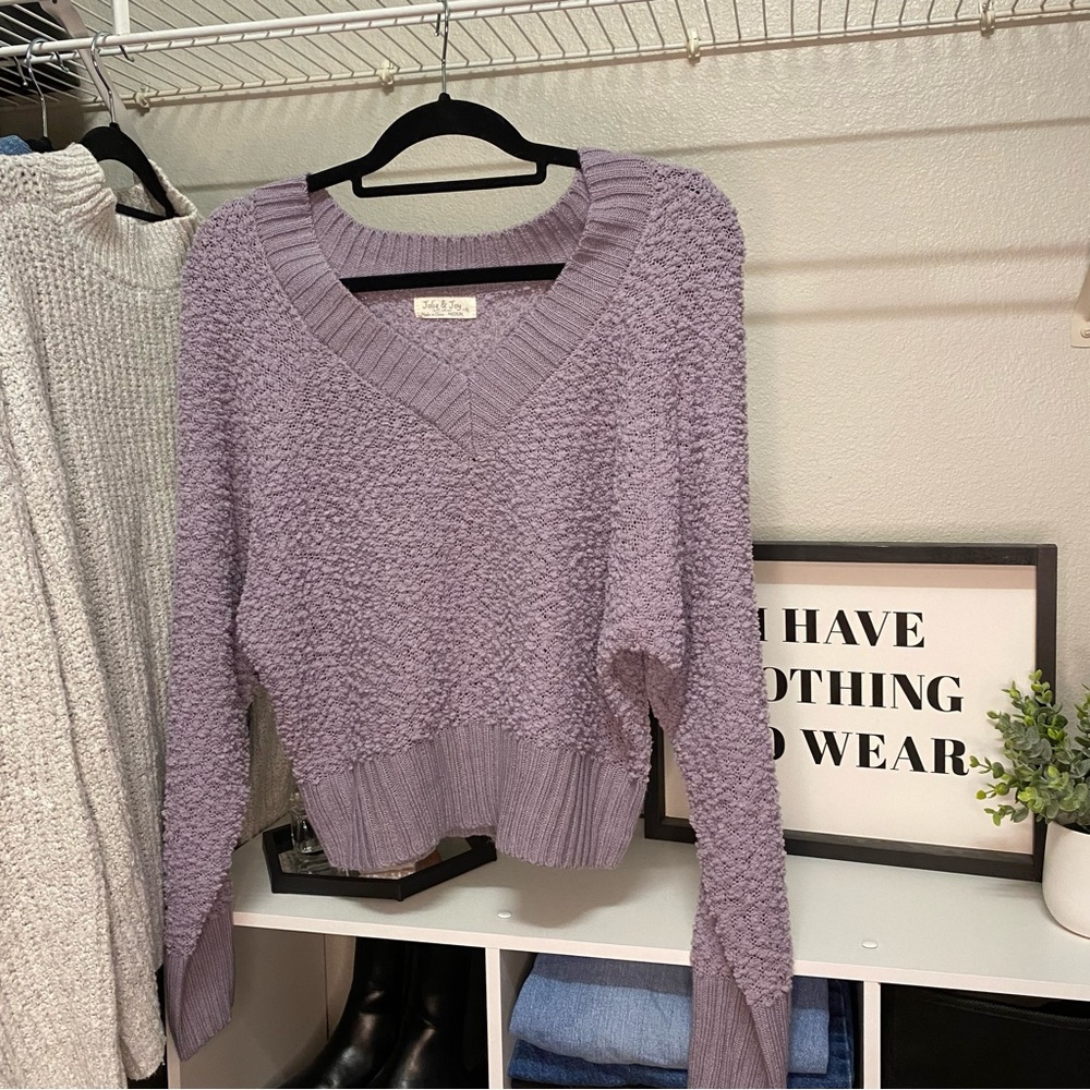 Purple Sweater